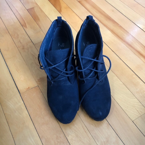 Navy wedges - Picture 2 of 4